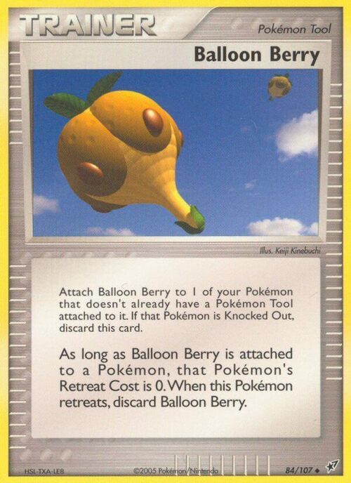 Balloon Berry Card Front