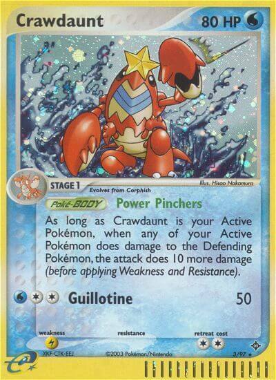 Crawdaunt Card Front