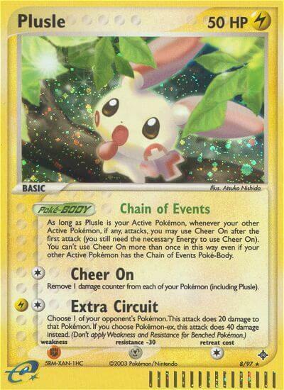 Plusle Card Front