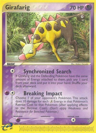 Girafarig Card Front