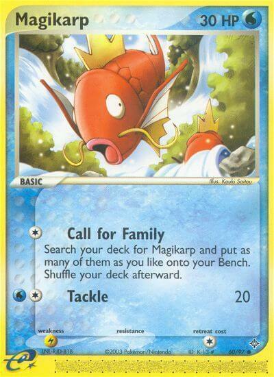 Magikarp Card Front