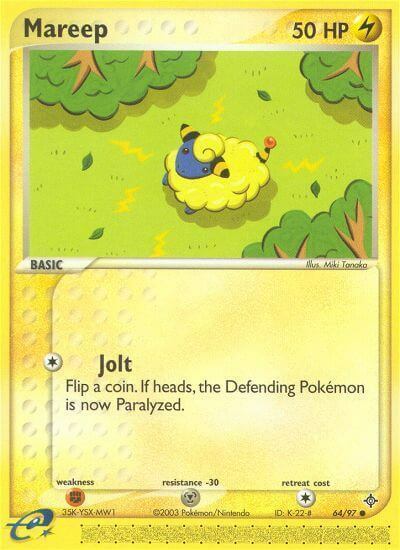 Mareep Card Front