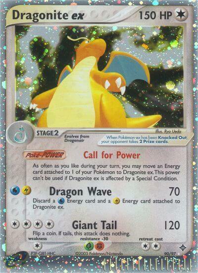 Dragonite ex Card Front