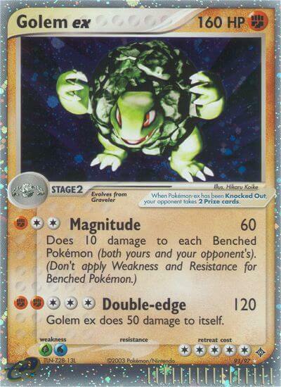 Golem ex Card Front