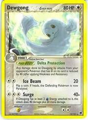 Dewgong δ Delta Species