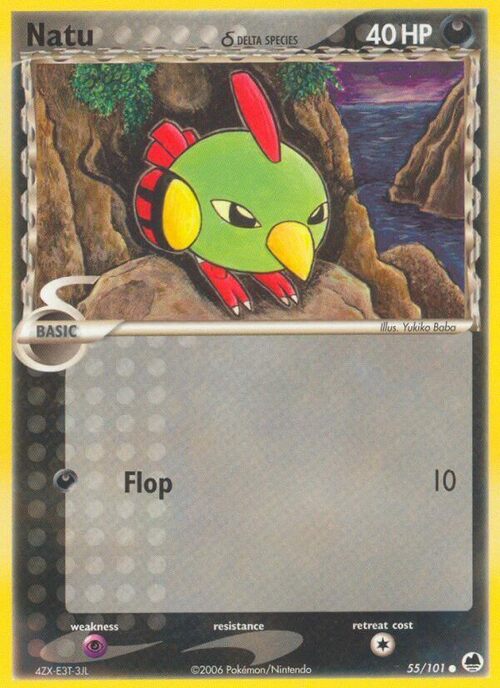 Natu δ Card Front