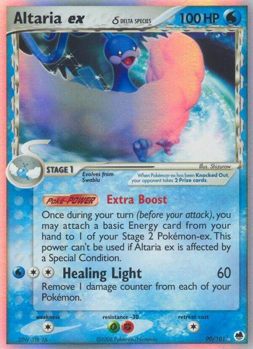 Altaria ex δ Card Front