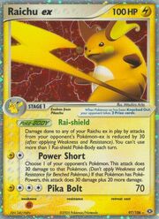 Raichu EX