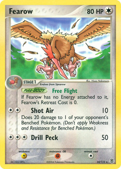 Fearow Card Front