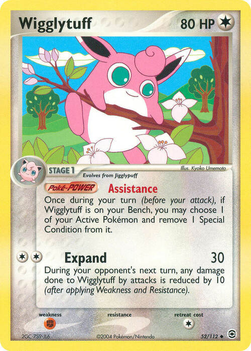 Wigglytuff Card Front