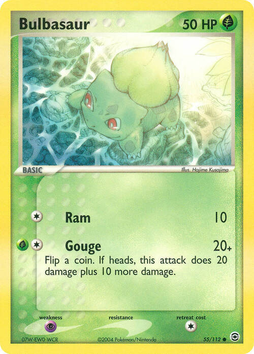 Bulbasaur Card Front