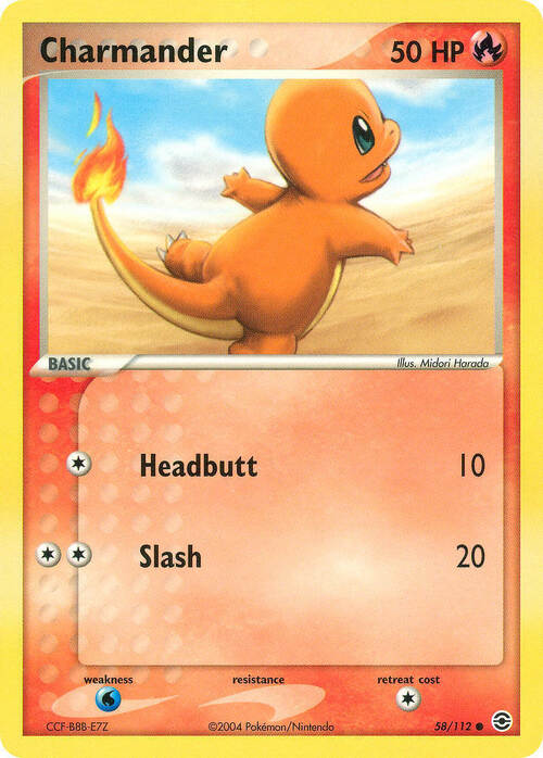 Charmander Card Front