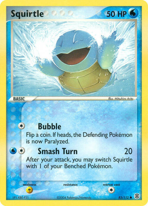 Squirtle Card Front