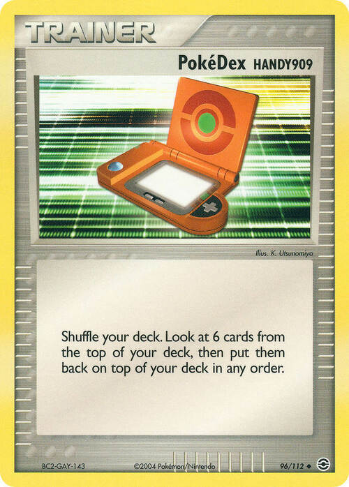 PokéDex HANDY909 Card Front