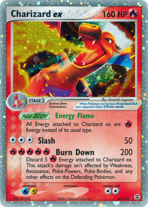 Charizard ex Card Front