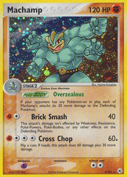 Machamp Card Front