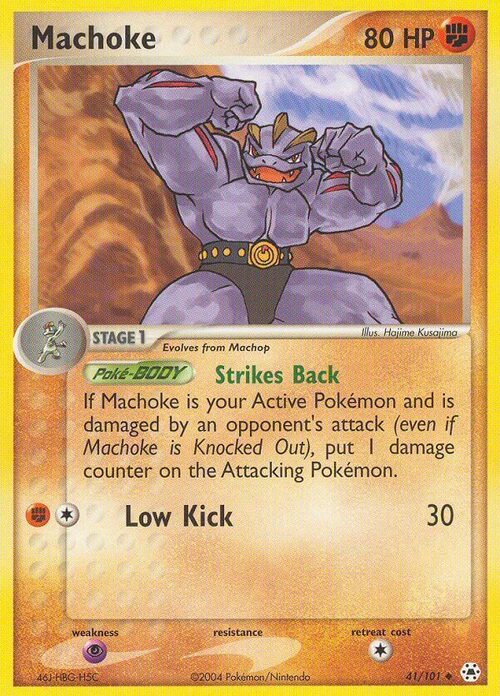 Machoke Card Front