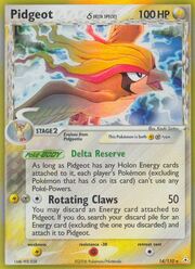 Pidgeot δ Delta Species