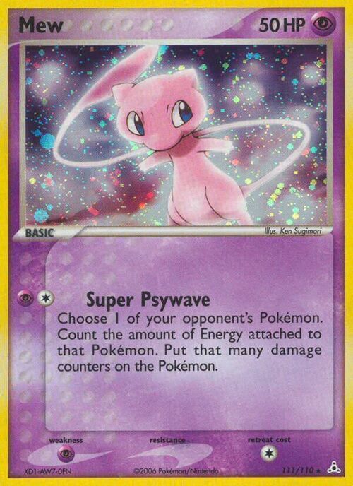 Mew Card Front