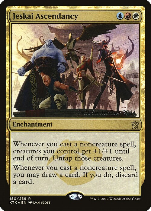 Jeskai Ascendancy Card Front