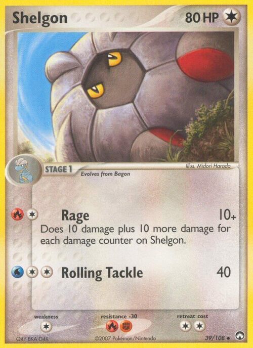 Shelgon Card Front