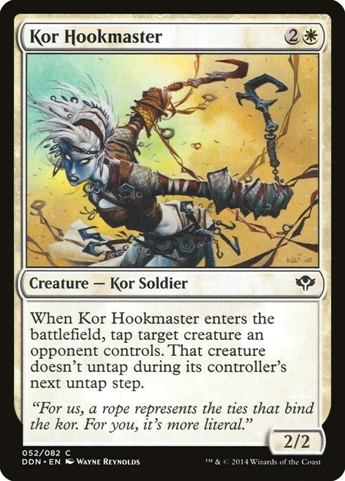 Kor Hookmaster Card Front