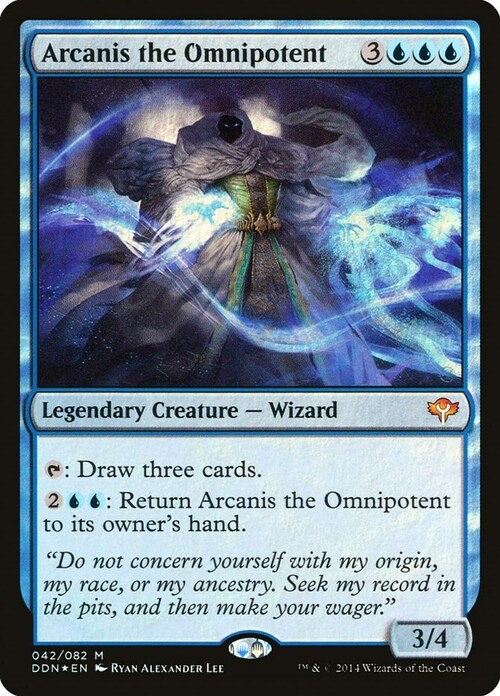 Arcanis the Omnipotent Card Front