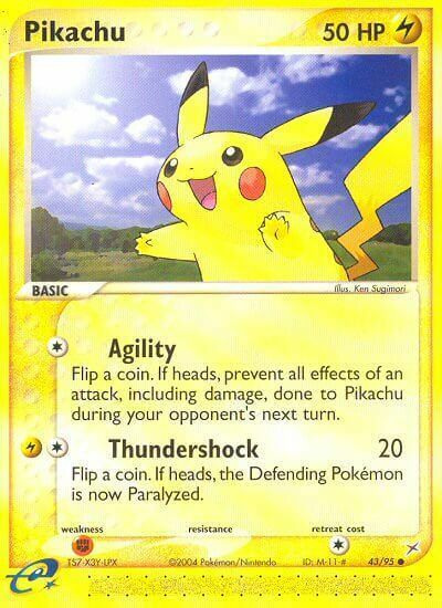 Pikachu Card Front