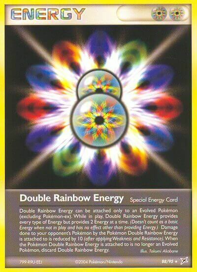 Double Rainbow Energy Card Front