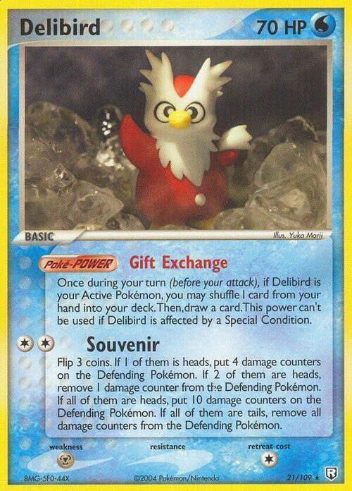 Delibird Card Front