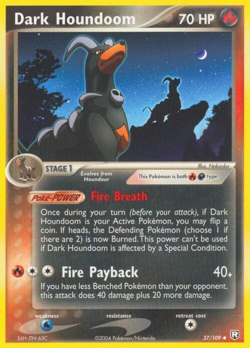 Dark Houndoom Card Front