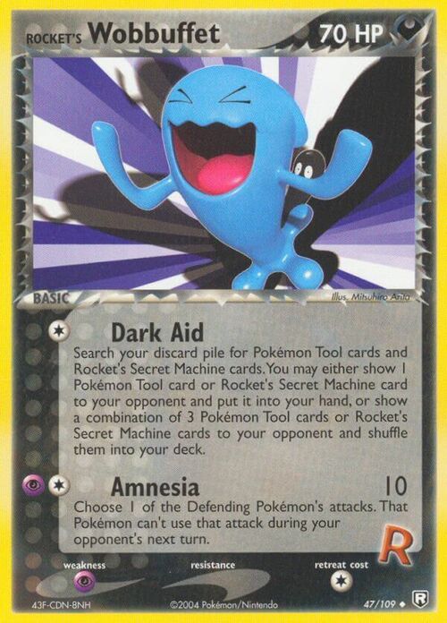 Rocket's Wobbuffet Card Front