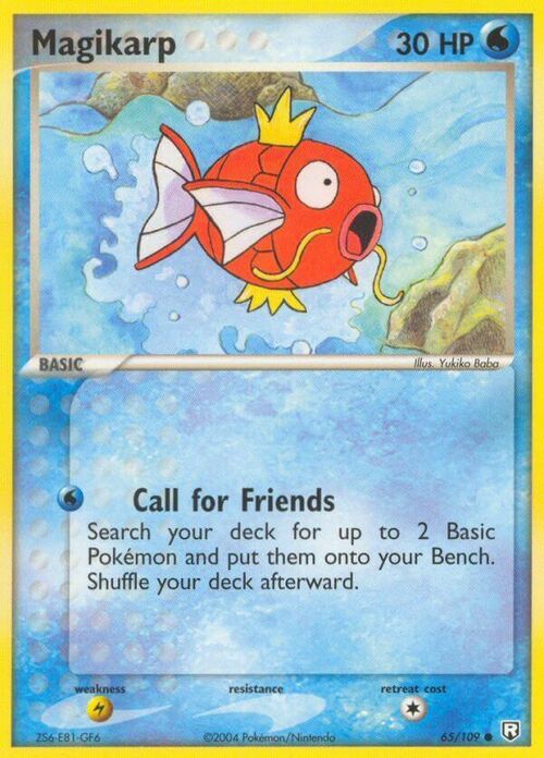 Magikarp Card Front