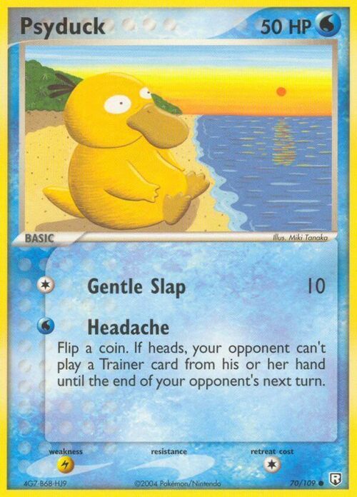 Psyduck Card Front