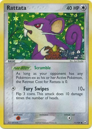 Rattata Card Front