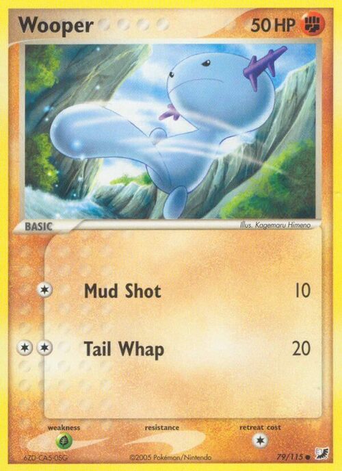 Wooper Card Front