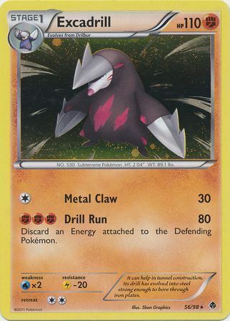 Excadrill Card Front