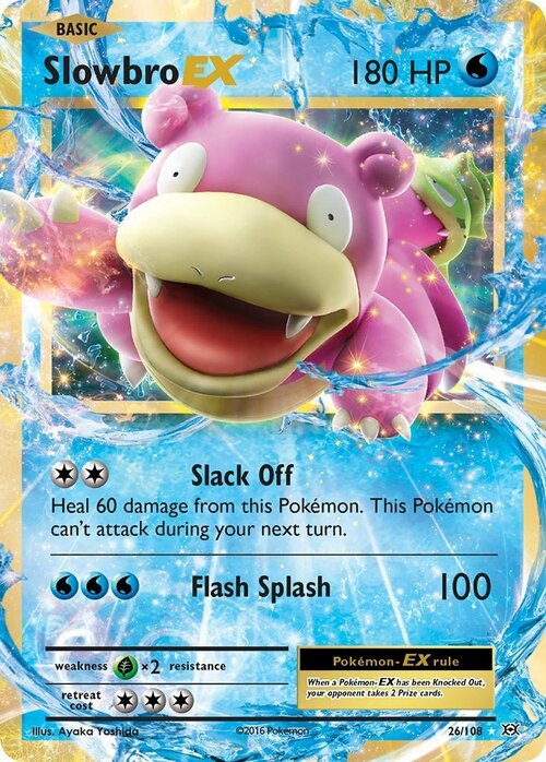 Slowbro EX Card Front