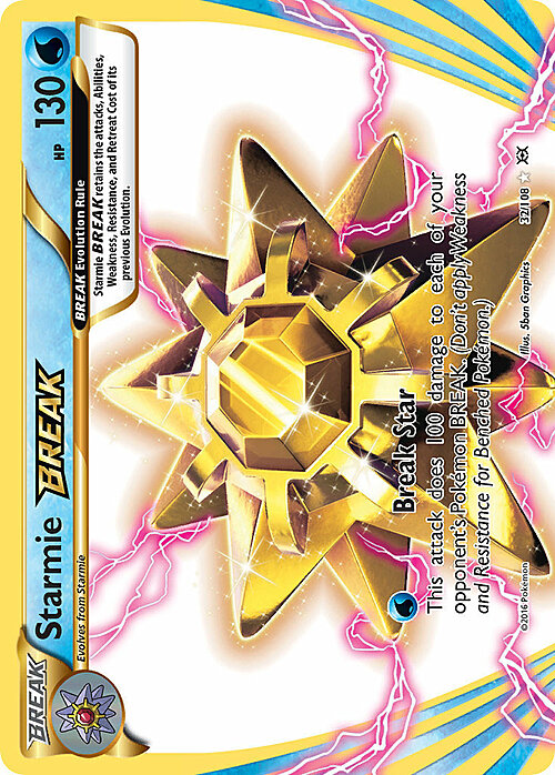 Starmie BREAK Card Front