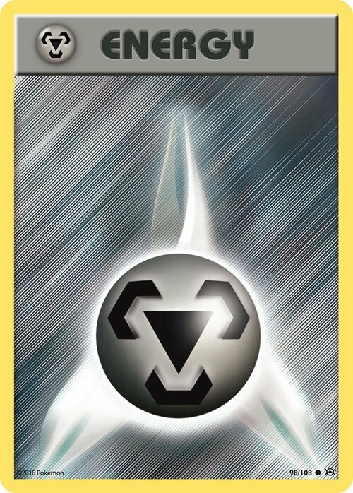 Metal Energy Card Front