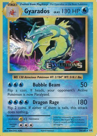 Gyarados Card Front