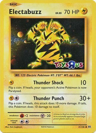 Electabuzz Card Front