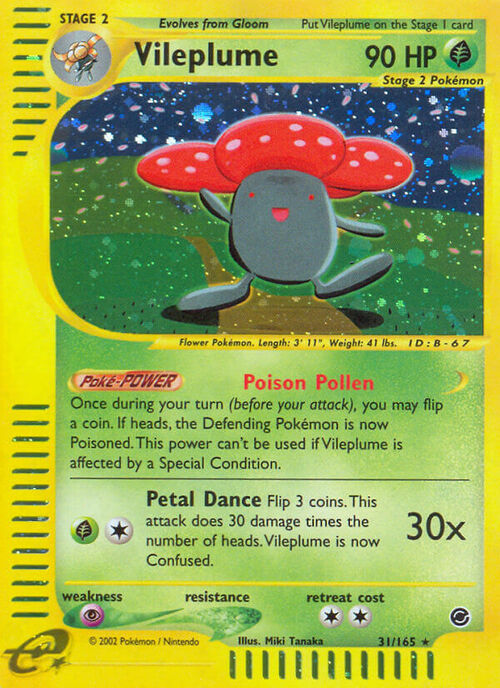 Vileplume Card Front