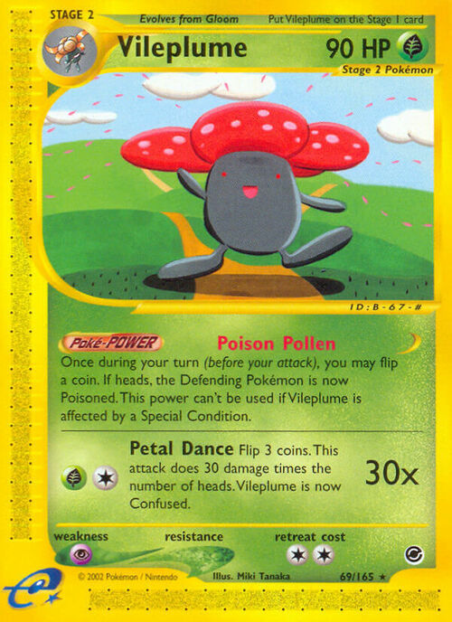 Vileplume Card Front