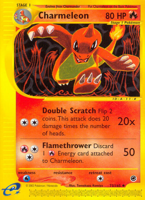 Charmeleon Card Front