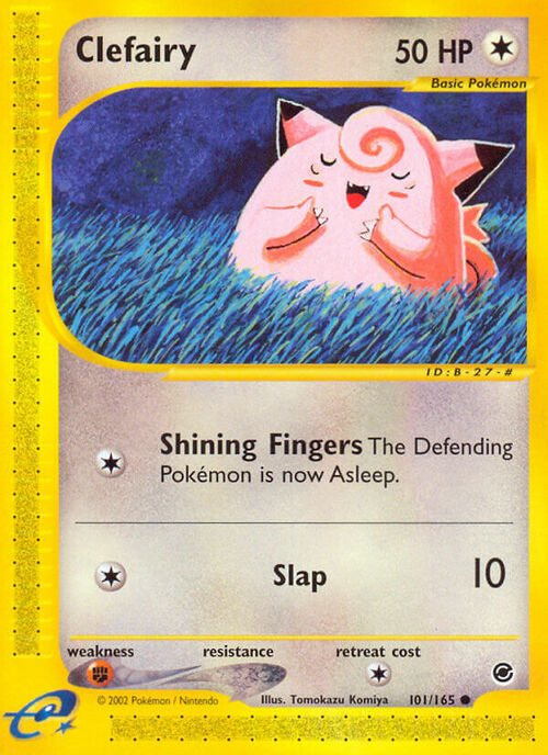 Clefairy Card Front