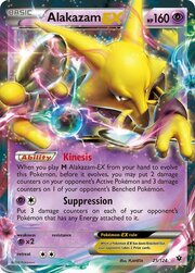 Alakazam EX [Kinesis | Supression]