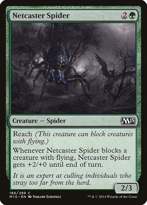 Netcaster Spider Card Front