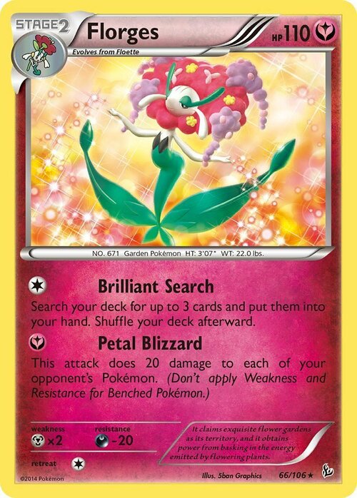 Florges Card Front