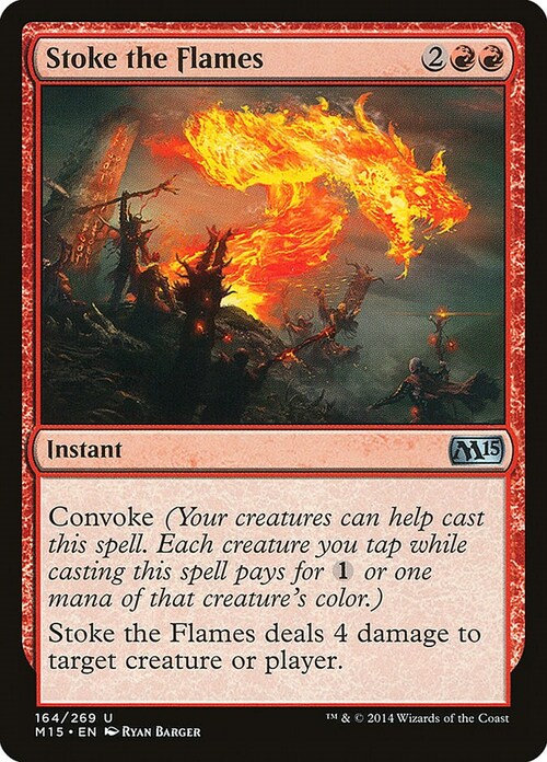 Stoke the Flames Card Front